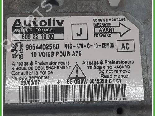 Control unit PEUGEOT 206 CC (2D) 1.6 HDi 110 | BP40134716M11 - Image 2