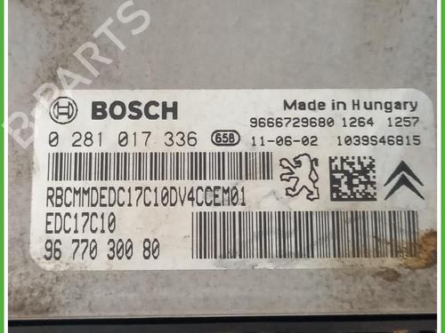 Engine control unit (ECU) PEUGEOT 207 Hatchback Van (WA_, WC_) 1.4 HDi | BP40075206M57 - Image 3
