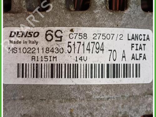 Alternator FIAT PANDA (169_) 1.2 (169.AXB11, 169.AXB1A) | BP40137030M7 - Image 4