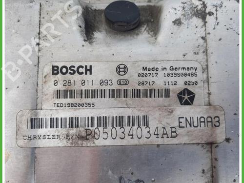 Engine control unit (ECU) CHRYSLER PT CRUISER (PT_) 2.2 CRD | BP40131318M57 - Image 2