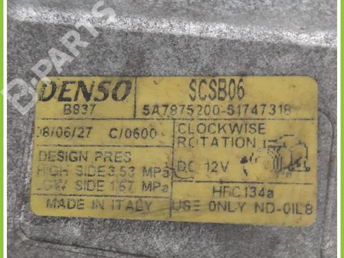 AC compressor LANCIA MUSA (350_) 1.4 (350.AXA11, 350.AXA1A) | BP11369721M34 