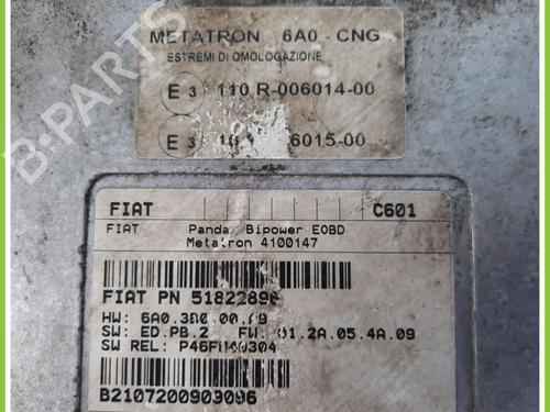 Engine control unit (ECU) FIAT PANDA (169_) 1.2 (169.AXB11, 169.AXB1A) | BP13413357M57 
