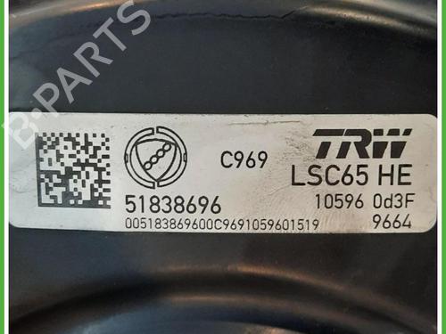Servo brake FIAT 500 (312_) 1.2 (312AXA1A) | BP40133583M42 - Image 2