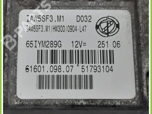 Engine control unit (ECU) FIAT GRANDE PUNTO (199_) 1.2 | BP11368737M57 