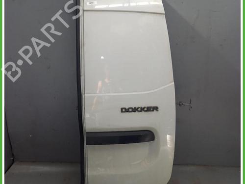 Used Tailgate Tailgate DACIA DOKKER Box Body/MPV 1.5 dCi 75 / Blue dCi 75 (FEJW, FEAH) (75 hp) 40074702 40074702