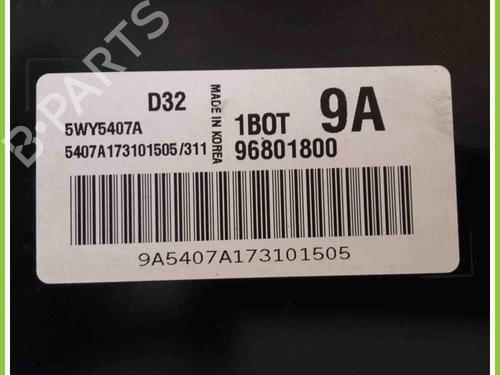 Engine control unit (ECU) CHEVROLET MATIZ (M200, M250) 0.8 | BP13385739M57 