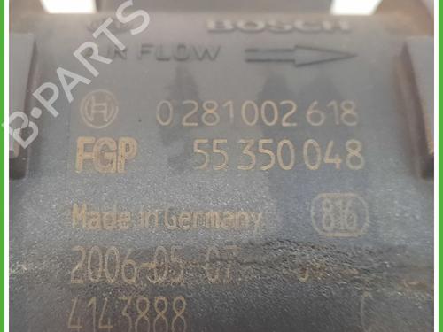 Mass air flow sensor FIAT SEDICI (189_) 1.9 D Multijet 4x4 | BP13579331M95 