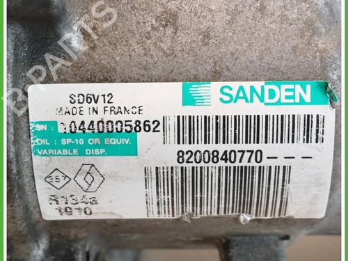 AC compressor RENAULT CLIO II (BB_, CB_) 1.2 LPG | BP27696479M34 