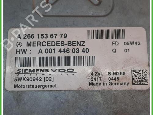 Engine control unit (ECU) MERCEDES-BENZ A-CLASS (W169) A 150 (169.031, 169.331) | BP40132741M57 - Image 2