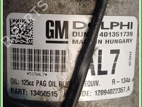 AC compressor OPEL ASTRA J Sports Tourer (P10) 1.4 LPG (35) | BP23979603M34 