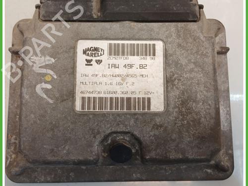 Used Engine control unit (ECU) FIAT MULTIPLA (186_) 1.6 100 16V (186AXA1A) (103 hp) 29127113