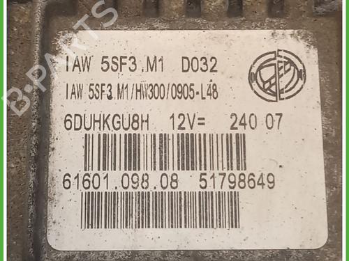 Engine control unit (ECU) FIAT GRANDE PUNTO (199_) 1.2 | BP30614683M57