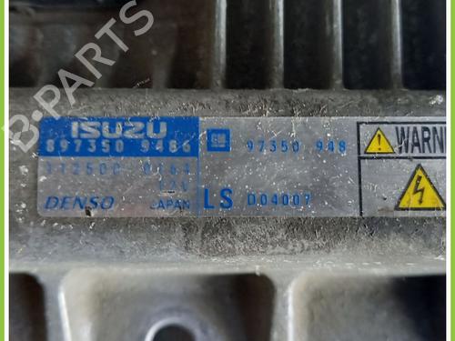 Engine control unit (ECU) OPEL MERIVA A MPV (X03) 1.7 CDTI (E75) | BP13397363M57 