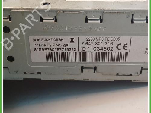Radio FIAT QUBO (225_) 1.4 (225AXA1A) | BP27410034E6 