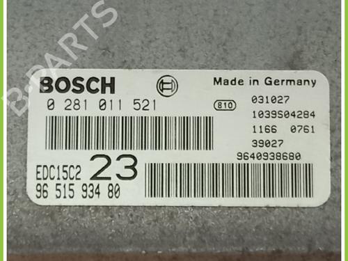 Engine control unit (ECU) CITROËN XSARA PICASSO (N68) 2.0 HDi | BP13259361M57 
