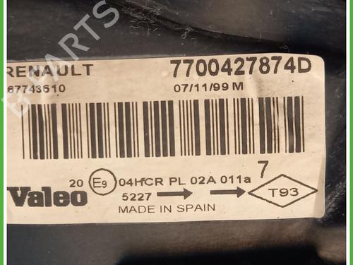 Left headlight RENAULT MEGANE I Coach (DA0/1_) 1.6 16V (DA0B, DA04, DA11) | BP30382469C28