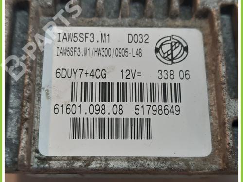 Engine control unit (ECU) FIAT GRANDE PUNTO (199_) 1.2 | BP11367801M57 