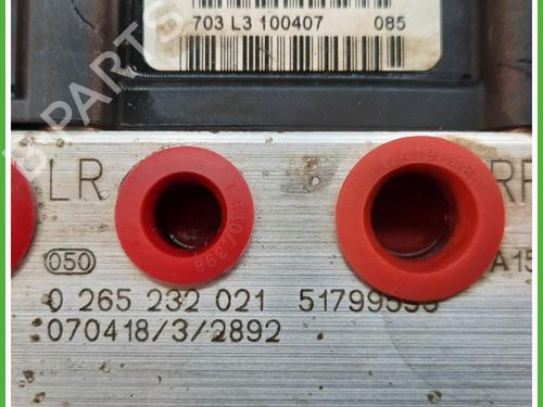 ABS pump FIAT PANDA (169_) 1.2 Natural Power (169.AXB1A) | BP13033839M43 