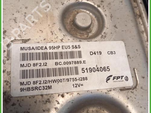 Engine control unit (ECU) LANCIA MUSA (350_) 1.3 D Multijet (350.AXM11, 350.AXM1A, 350.AXI1A) | BP40073611M57 - Image 3