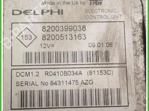 Engine control unit (ECU) RENAULT CLIO III (BR0/1, CR0/1) 1.5 dCi (BR17, CR17) | BP40145569M57 - Image 2