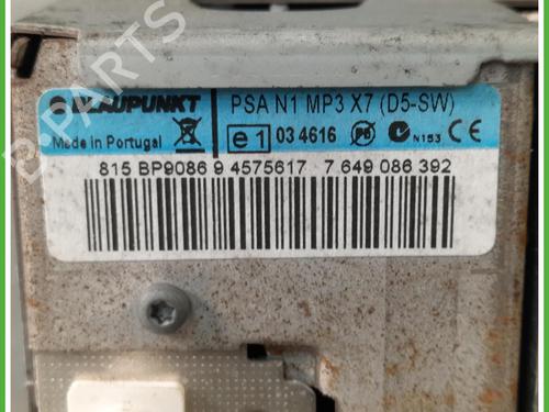 Radio PEUGEOT PARTNER Tepee 1.6 HDi 16V | BP40074531E6 - Image 3