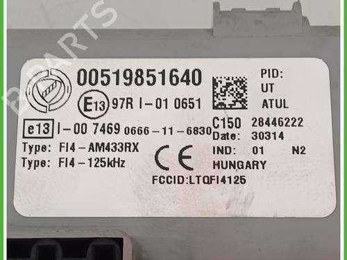 Fuse box FIAT PANDA (312_, 319_) 0.9 Natural Power (312PXN1A) | BP17313409E1 
