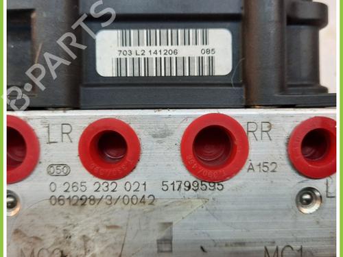 ABS pump FIAT PANDA (169_) 1.2 (169.AXB11, 169.AXB1A) | BP13246881M43 