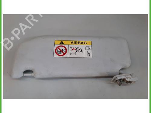 Used Right sun visor PEUGEOT 208 I (CA_, CC_) 1.4 HDi (68 hp) 14973554
