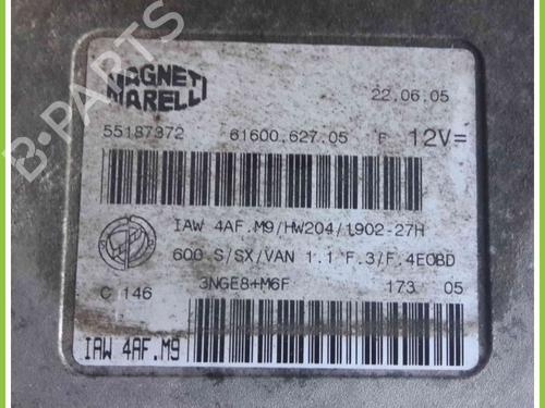 Engine control unit (ECU) FIAT SEICENTO / 600 (187_) 1.1 (187AXB, 187AXB1A, 187AXC1A02) | BP13319185M57 