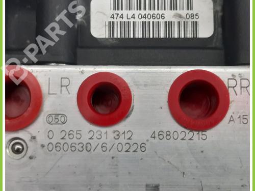 ABS pump FIAT PANDA (169_) 1.2 (169.AXB11, 169.AXB1A) | BP11368772M43 