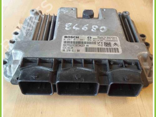 Engine control unit (ECU) CITROËN C2 (JM_) 1.4 HDi | BP13303082M57 