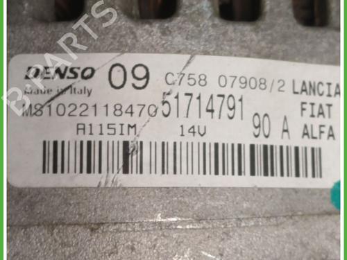 Alternator LANCIA YPSILON (843_) 1.2 (843.AXA1A) | BP23593429M7 
