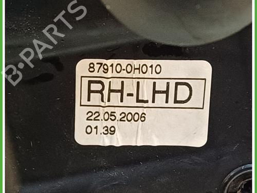 Right mirror PEUGEOT 107 (PM_, PN_) 1.0 | BP16193915C27