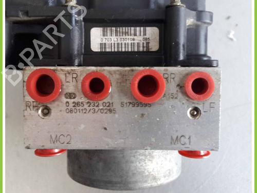 ABS pump FIAT PANDA (169_) 1.2 (169.AXB11, 169.AXB1A) | BP13235253M43 
