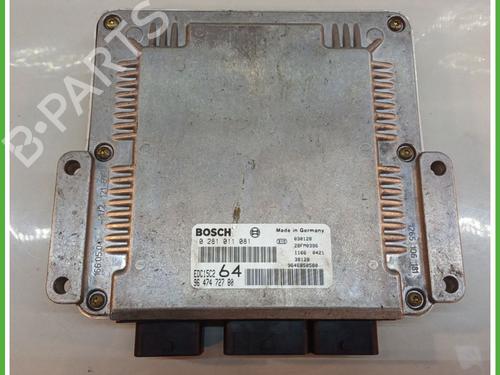 Engine control unit (ECU) PEUGEOT 307 (3A/C) 2.0 HDi 110 | BP16347818M57 