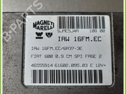 Engine control unit (ECU) FIAT SEICENTO / 600 (187_) 0.9 (187AXA, 187AXA1A) | BP13319245M57 