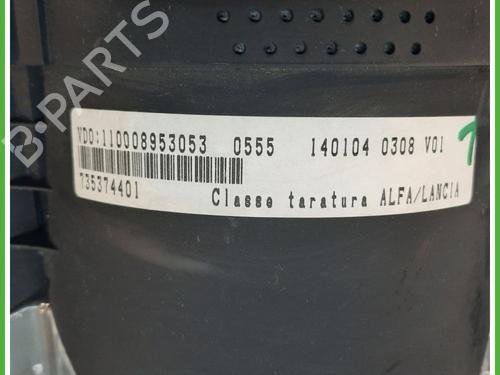 Instrument cluster ALFA ROMEO 147 (937_) 1.6 16V T.SPARK ECO (937.AXA1A, 937.BXA1A) | BP13708186C47 