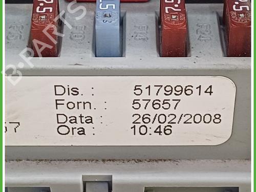 Fuse box LANCIA MUSA (350_) 1.3 D Multijet (350.AXG11, 350.AXG1A) | BP19673650E1 