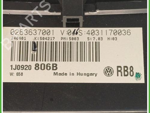 Instrument cluster VW GOLF IV Variant (1J5) 1.6 16V | BP26671723C47 