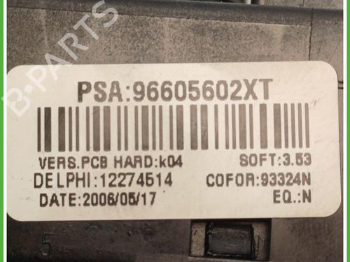 Switch PEUGEOT 307 (3A/C) 1.6 16V | BP26671730I30 