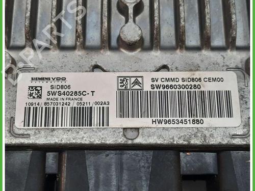 Engine control unit (ECU) CITROËN C2 (JM_) 1.4 HDi | BP40135473M57 - Image 2