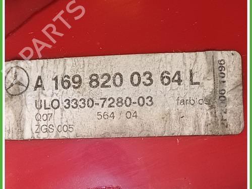 Left taillight MERCEDES-BENZ A-CLASS (W169) A 180 CDI (169.007, 169.307) | BP19788739C34 