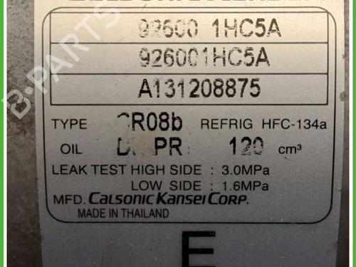 AC compressor NISSAN MICRA IV (K13K, K13KK) 1.2 | BP29498874M34 