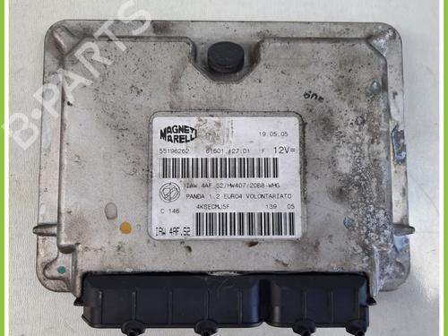 Used Engine control unit (ECU) FIAT PANDA (169_) 1.2 (169.AXB11, 169.AXB1A) (60 hp) 13319300