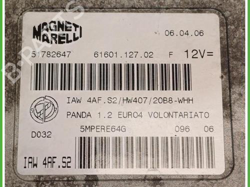 Engine control unit (ECU) FIAT PANDA (169_) 1.2 (169.AXB11, 169.AXB1A) | BP40144463M57 - Image 2
