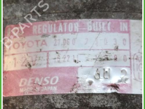 Alternator TOYOTA YARIS (_P1_) 1.0 (SCP10_, SCP10R) | BP16331285M7 