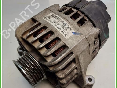 Used Alternator FIAT GRANDE PUNTO (199_) 1.4 (199AXB11, 199AXB1A, 199BXB1A, 199AXL1A) (77 hp) 22522444