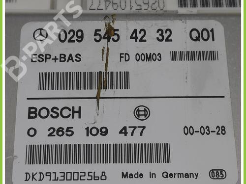 Control unit MERCEDES-BENZ A-CLASS (W168) A 140 (168.031, 168.131) | BP11368533M11 