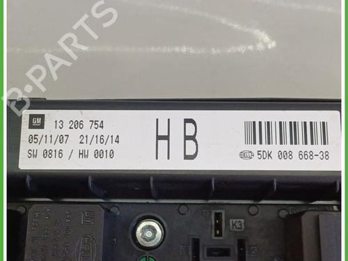 Fuse box OPEL ZAFIRA / ZAFIRA FAMILY B (A05) 1.9 CDTI (M75) | BP19083983E1 