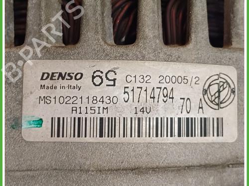 Alternator FIAT GRANDE PUNTO (199_) 1.4 (199AXB11, 199AXB1A, 199BXB1A, 199AXL1A) | BP19675123M7 